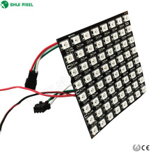 buena calidad SMD5050 RGBW SK6812 P10 8x8cm pixel flexible LED matriz ws2812b